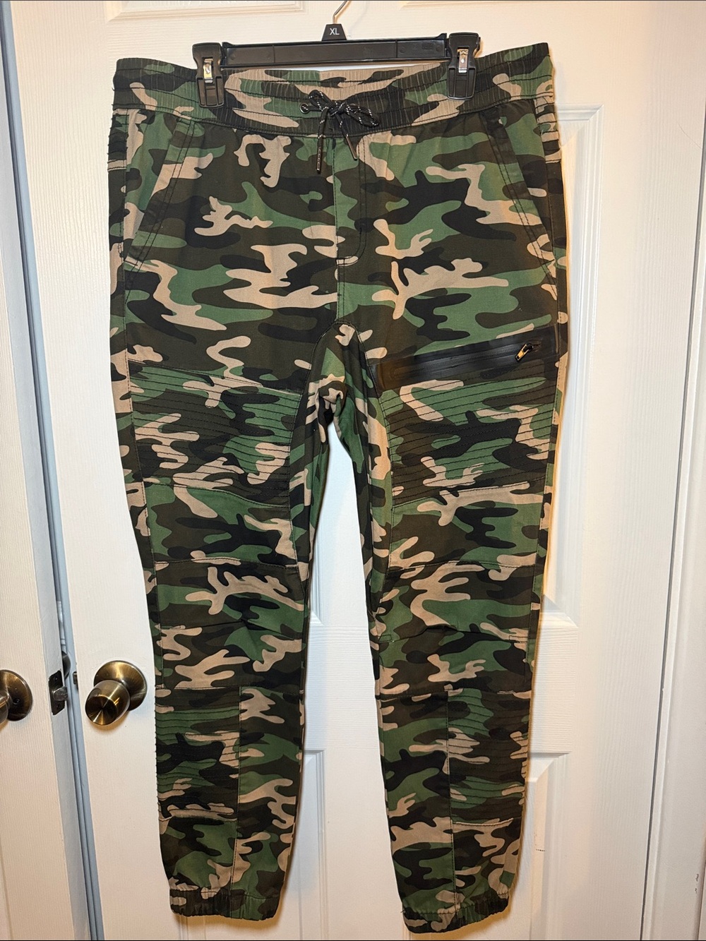 Ring of Fire Sturdy Camo Moto Joggers XL